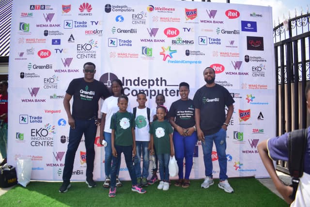 Greenbii founders day kids event